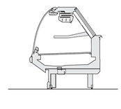 Service Case CAD drawing